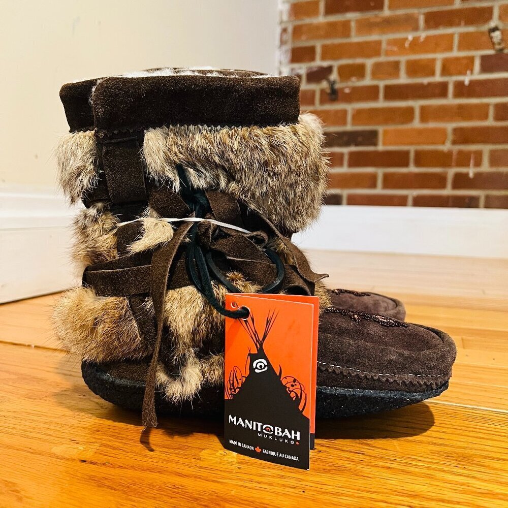 Manitobah Mukluks Half Wrap Mukluk BRAND NEW with Tags